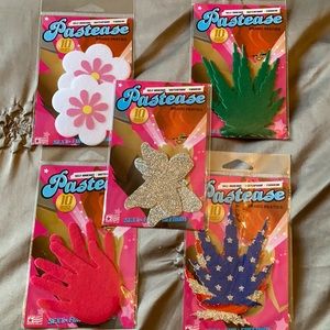 Pastease Pasties 5 set Combo! Pot Leafs, Hands etc